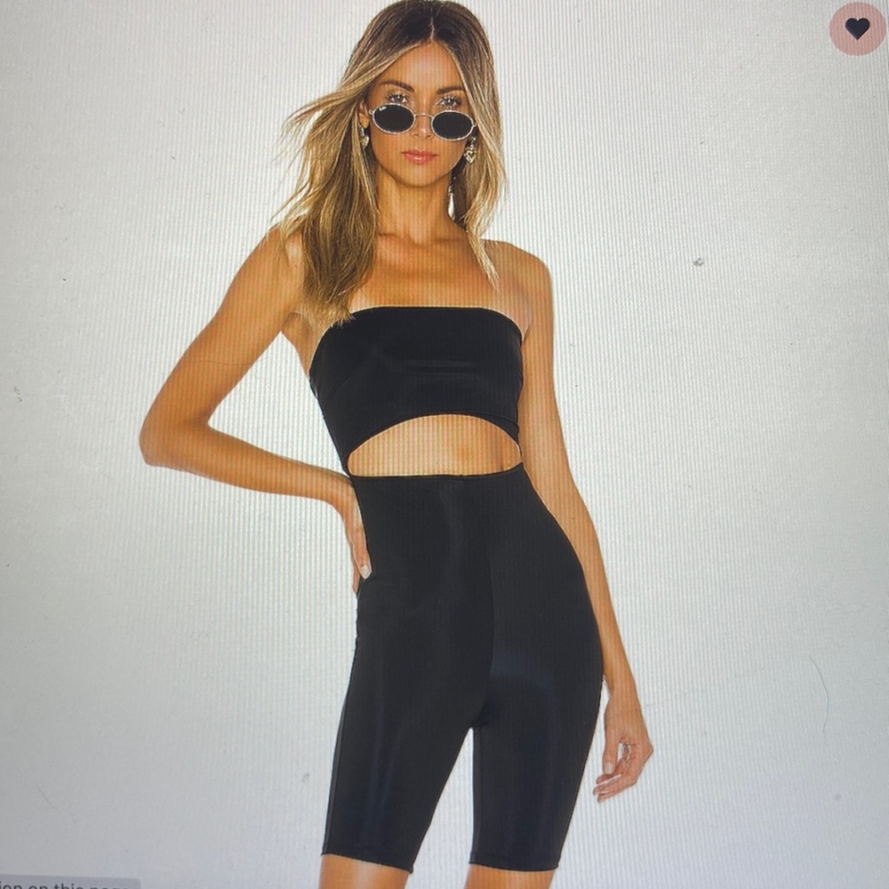 Superdown Kristin Strapless Romper